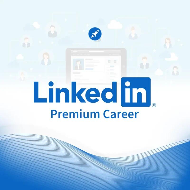 اشتراك LinkedIn Premium Career لمدة سنة | تفعيل على حسابك الشخصي